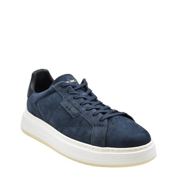 Woolrich Deep Navy Suede Low-Top Sneakers - NWT